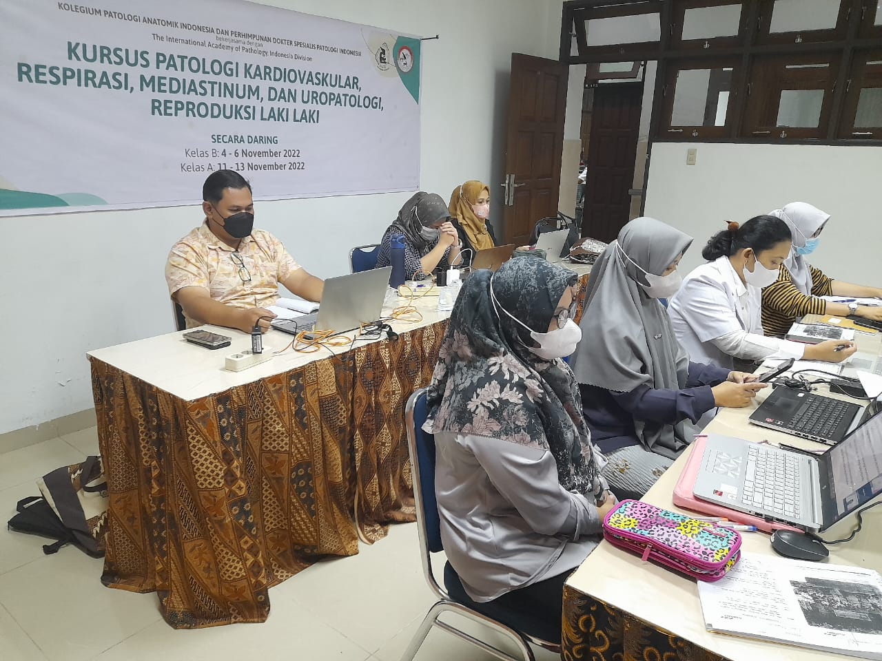 Kursus Patologi Kardiovaskular Respirasi Mediastinum dan Urologi Reproduksi Laki laki 11 13 November 2022